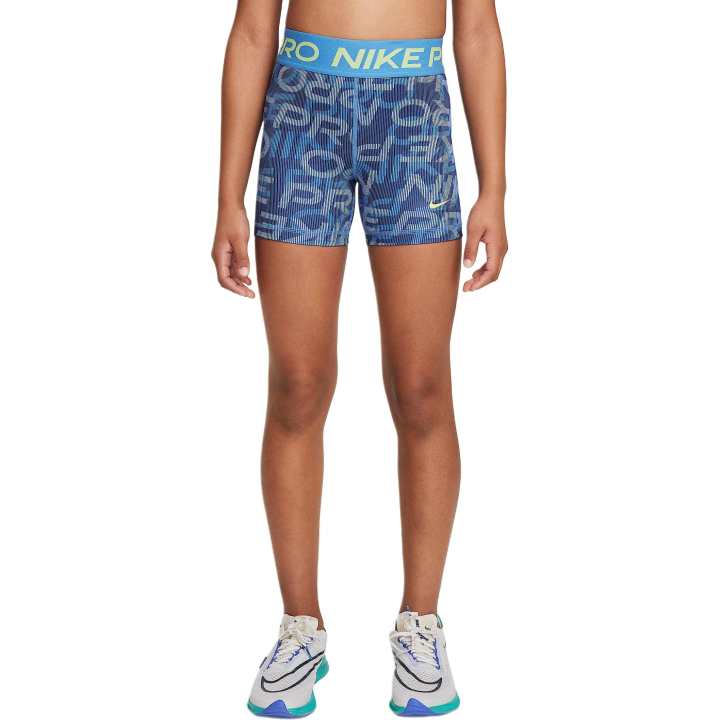 Nike Nike ProDri Fit Shorts Teenagers Blue Transcend/Blue Transcend/Light Lemon