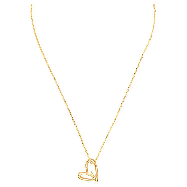 LOUIS VUITTON Limited Edition Heart Necklace Fall In Love