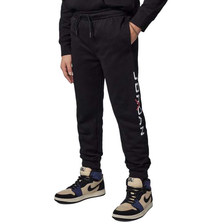 Jordan Jordan Knitted Sweatpants Baseline French Terry Black Teenagers