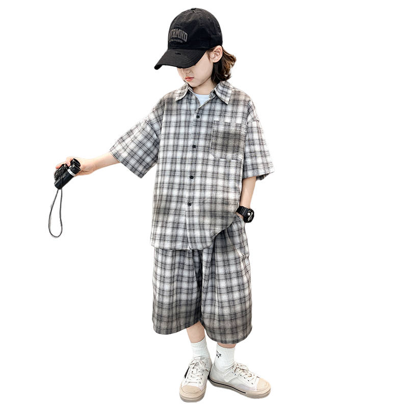Lanza Casual Sportswear 2 Piece Set Gray Children Aged 3 7 Years Old