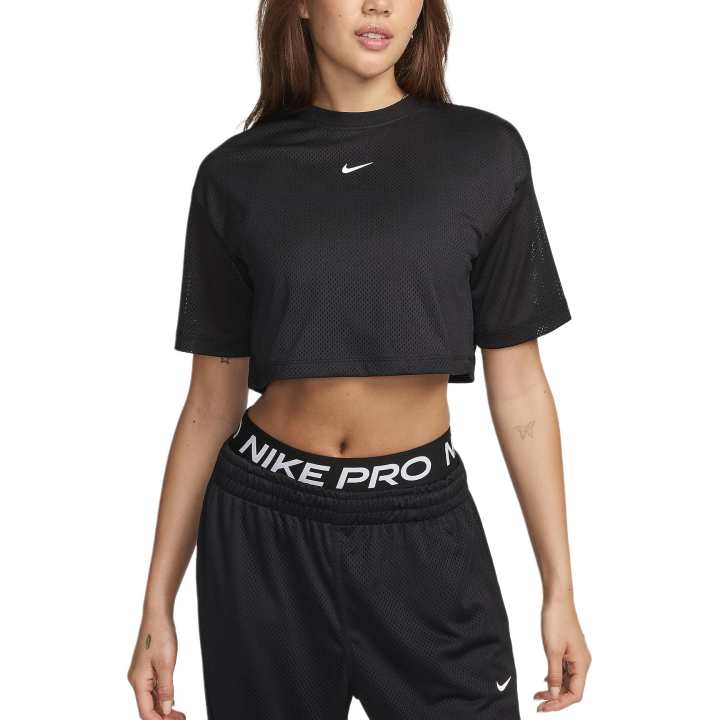 Nike Nike Sportswear Drop Shoulder Sleeve T Shirt Women's Black