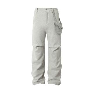 YADcrew Casual Pants Women's Heather Gray