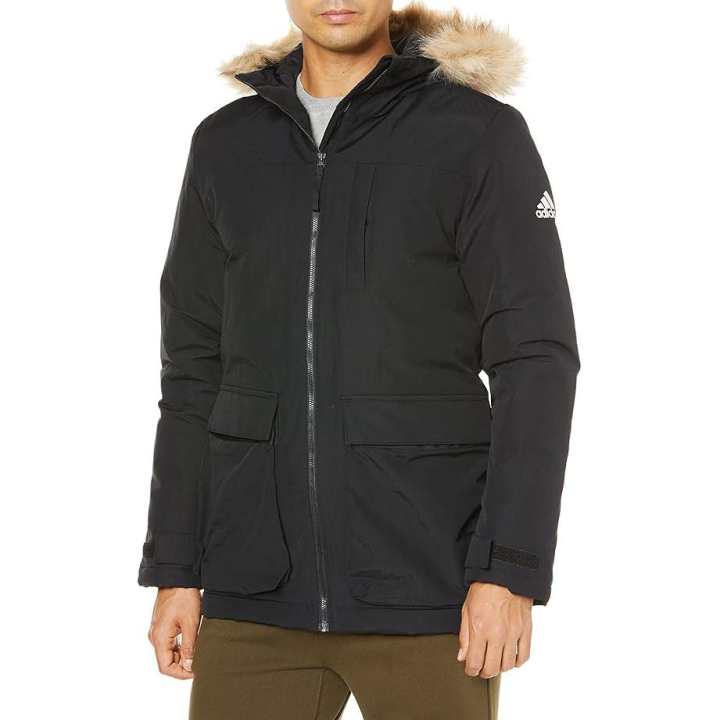 Adidas Adidas Parka Coat Japan Version Men's Black