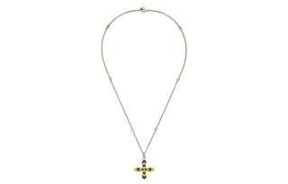 GUCCI 925 Sterling Silver Necklaces Unisex Yellow