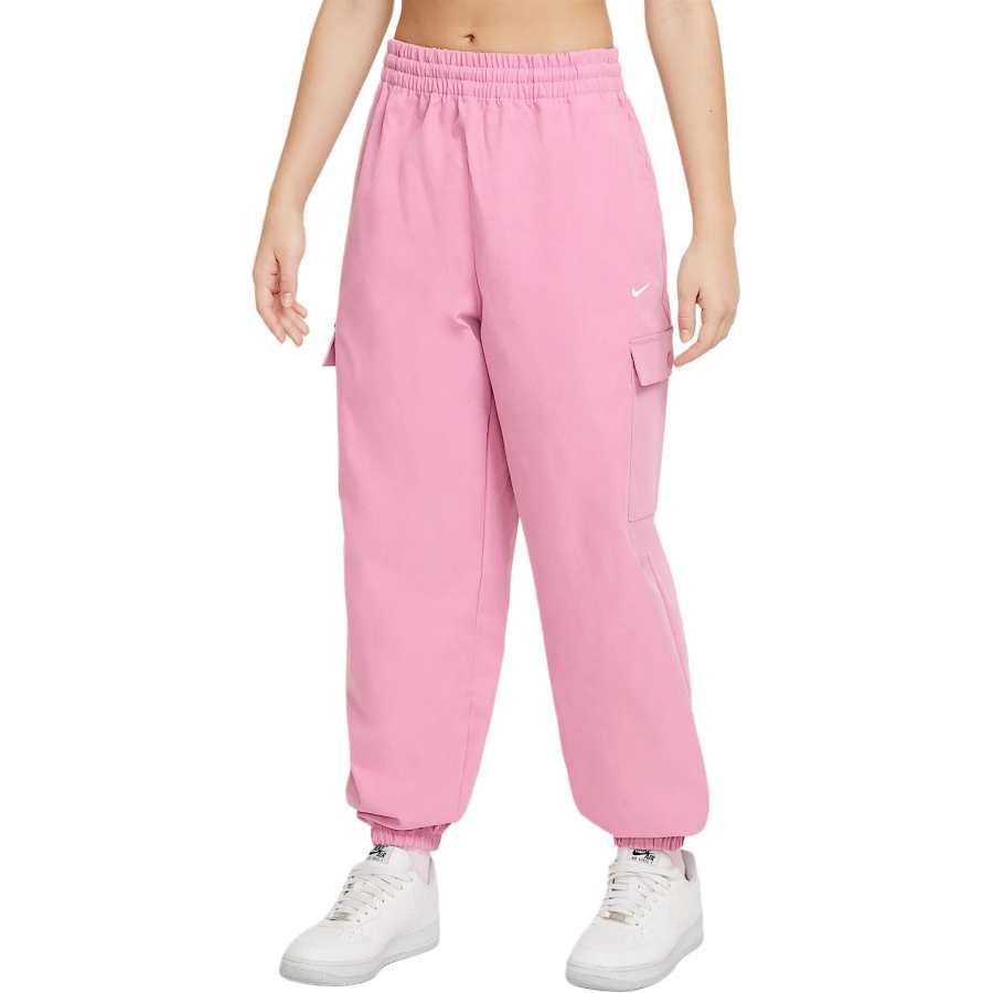 Nike Nike Knitted Sweatpants Sportswear Mysterious Flamingo Red Teenagers