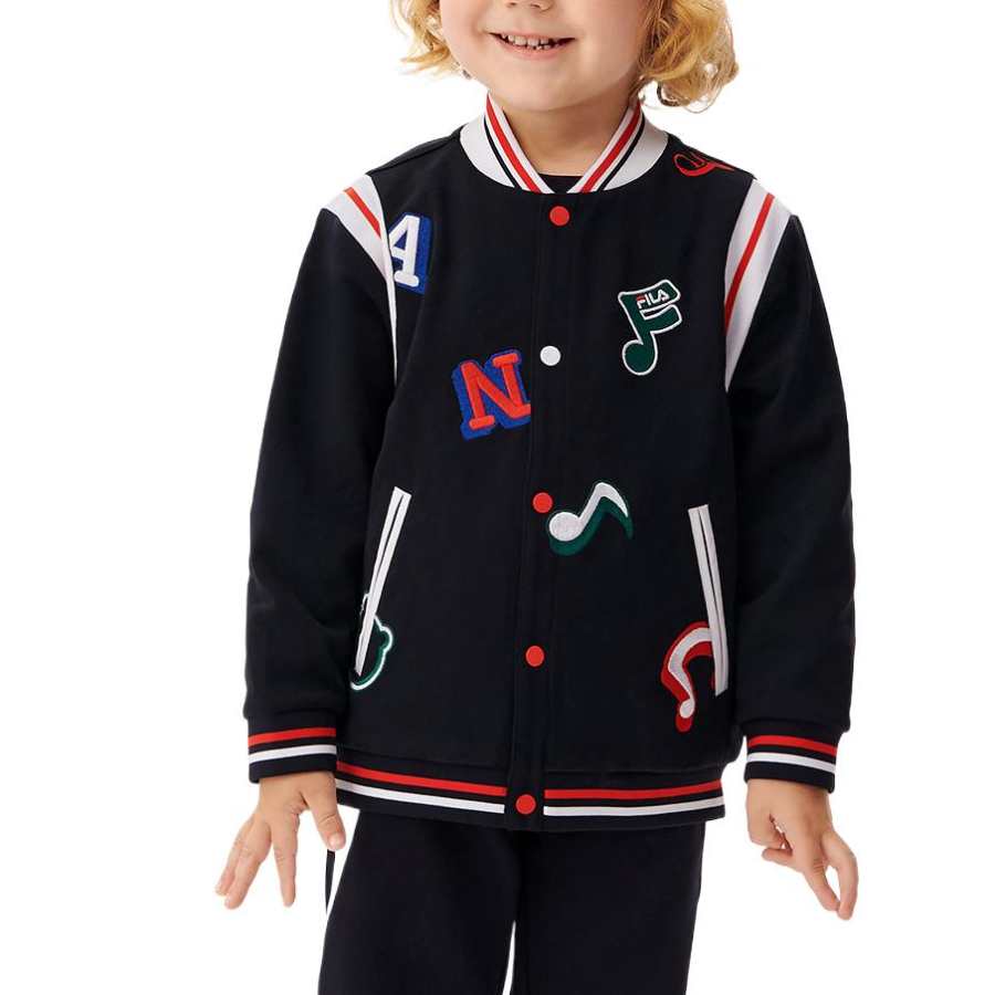 FILA KIDS Baseball Jacket Legend Blue Children Aged 3 7 Years Old