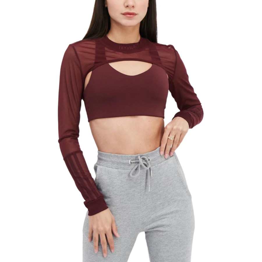 Adidas Adidas Crop Top Women's Chestnut