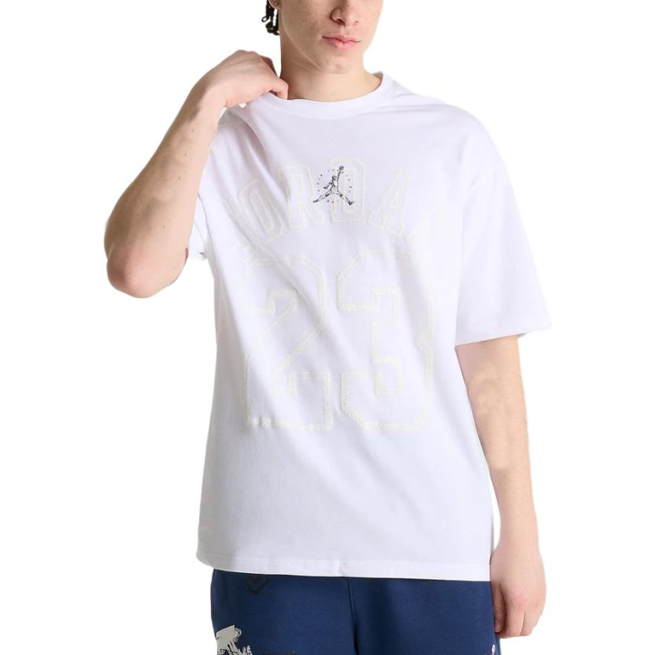 Jordan Jordan Apparel T Shirts Men's White Crew Neck