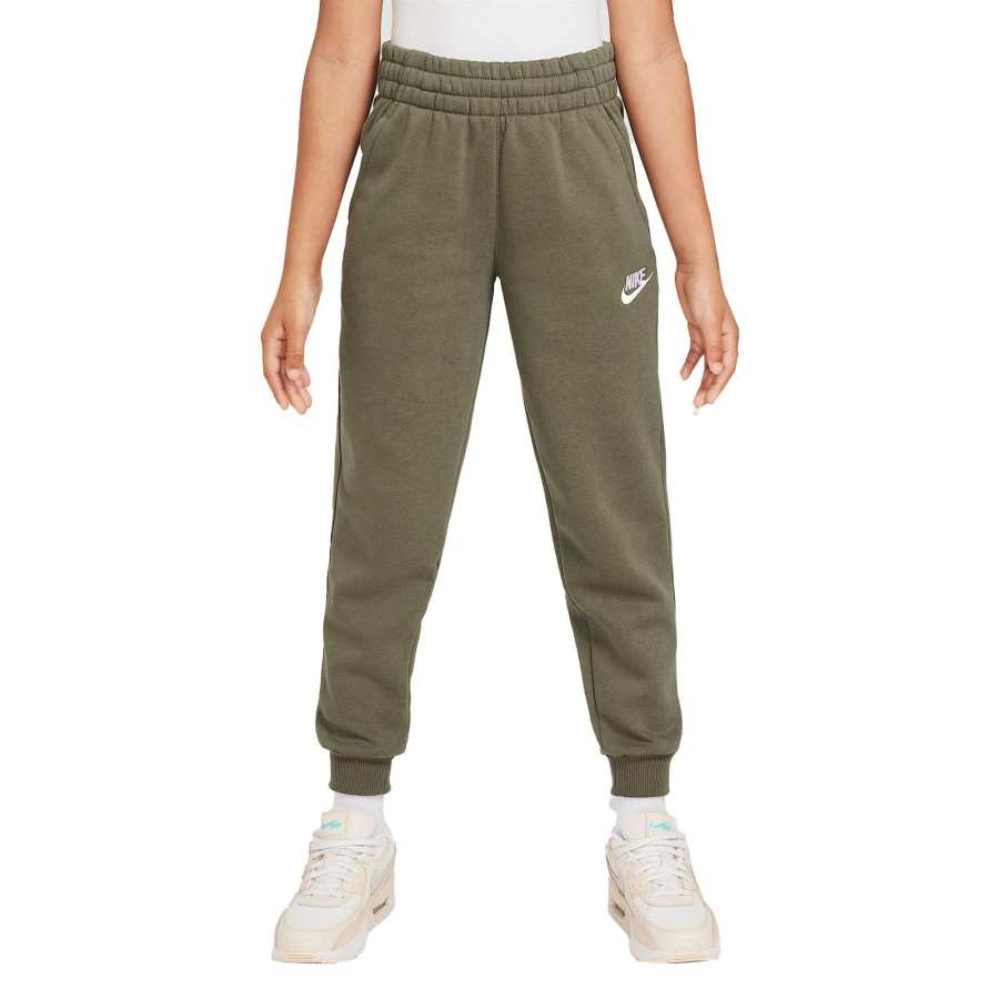 Nike Nike Full Length Pants Sportswear Club Medium Olive Green Teenagers