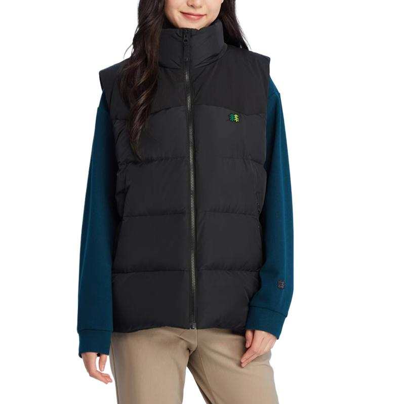 KOLON SPORT Down Vests Unisex Stand Collar Moderate