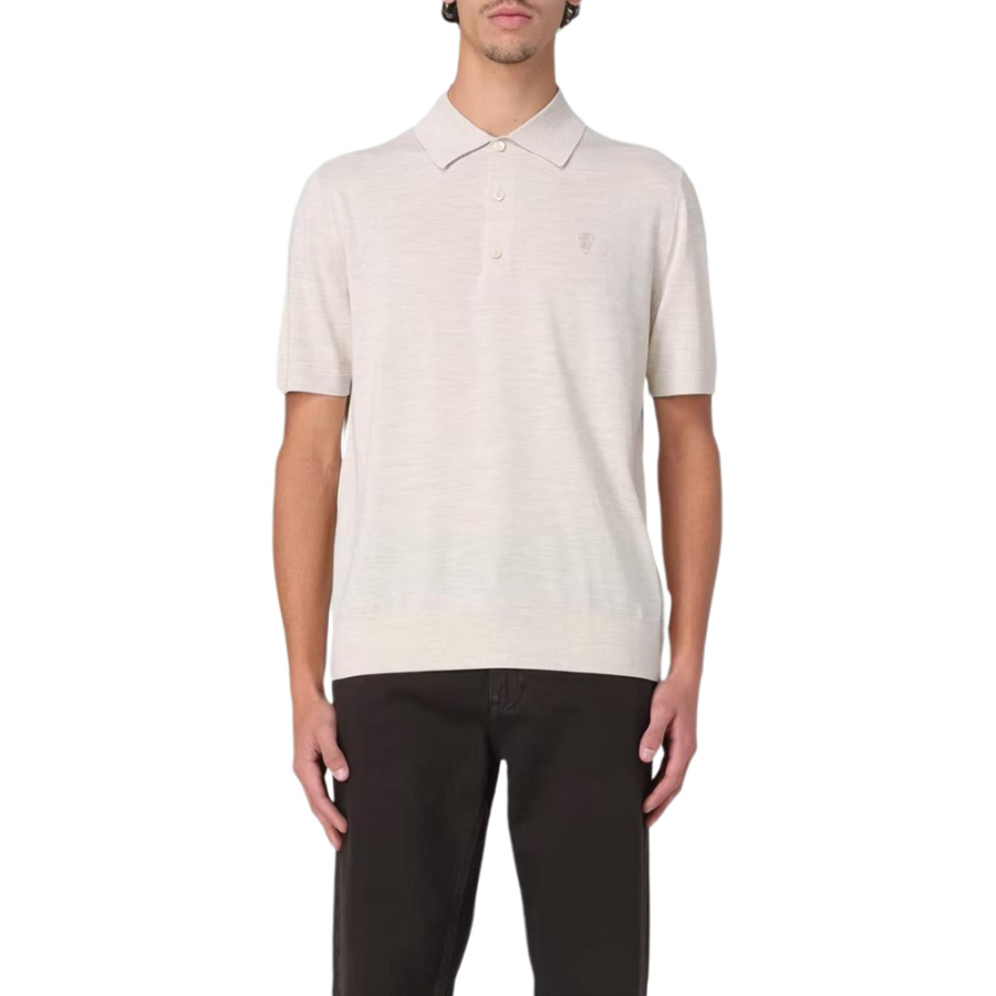 Burberry wool polo shirt