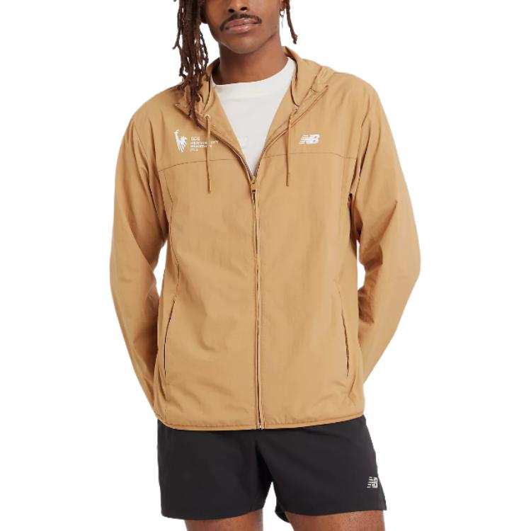 New Balance New Balance NYC MarathonAthletics Woven Jacket Men's Earth Yellow
