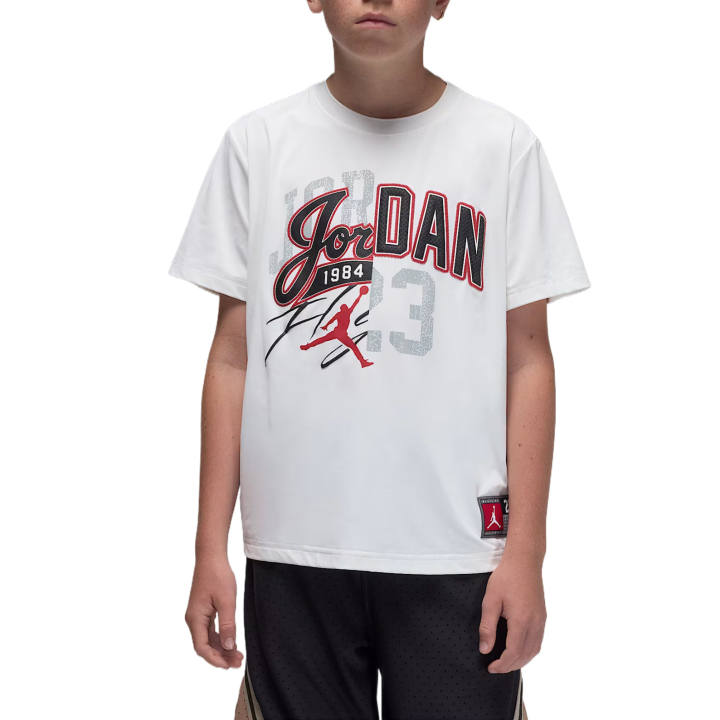 Jordan Jordan Grade School T Shirts Crew Neck Moderate