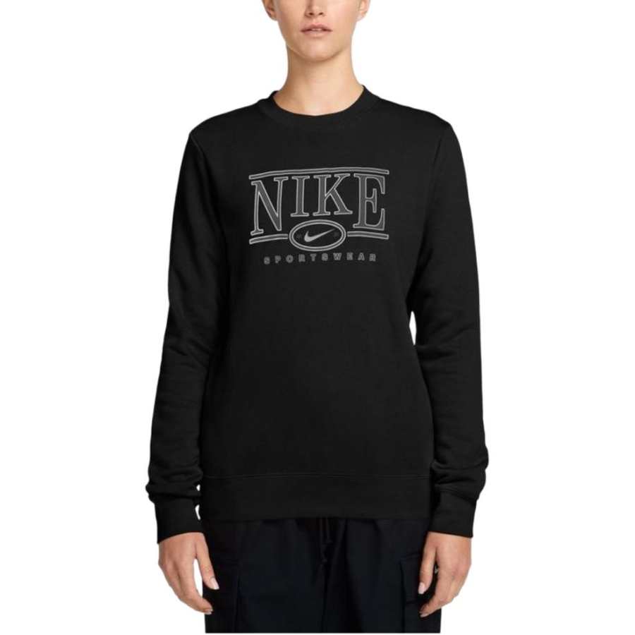 Nike Nike Club Regular T Shirt Women's Black