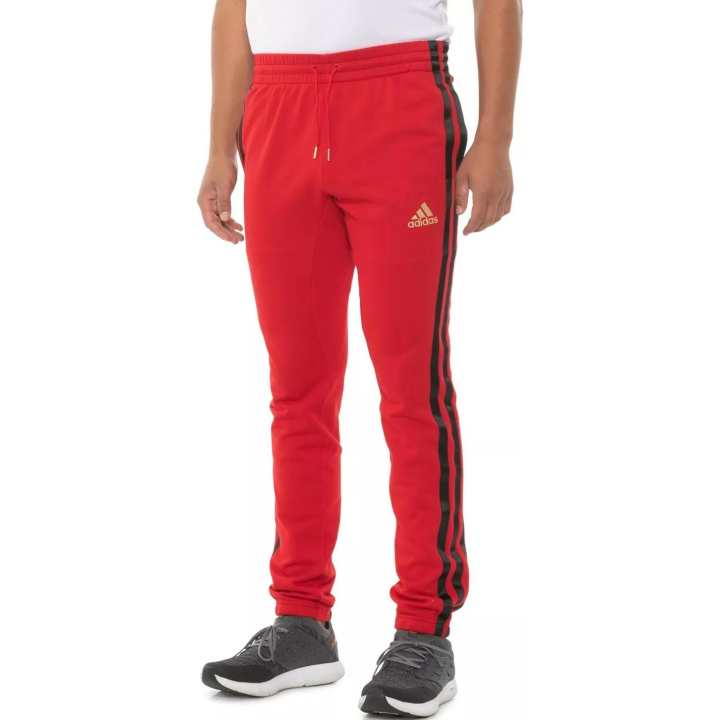 Adidas Adidas CNY Sports Pants Men's Red Gold Black