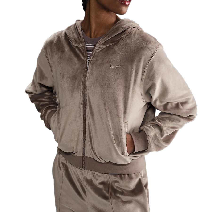 Nike Nike Sportswear Chill Knit Women's Loose Velour Full Zip Hoodie