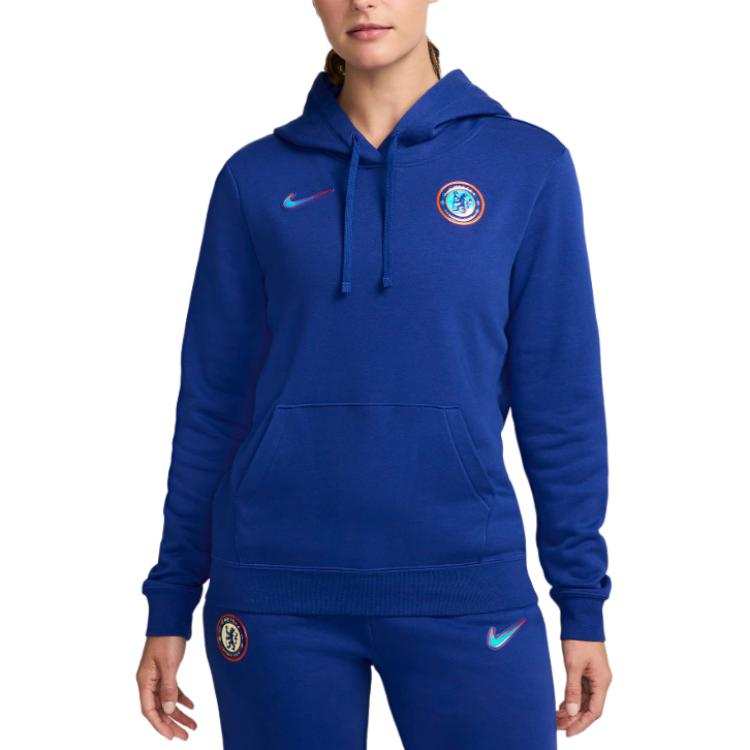 Nike Nike Chelsea Fc Club Fleece Women's Nike Soccer Pullover Hoodie