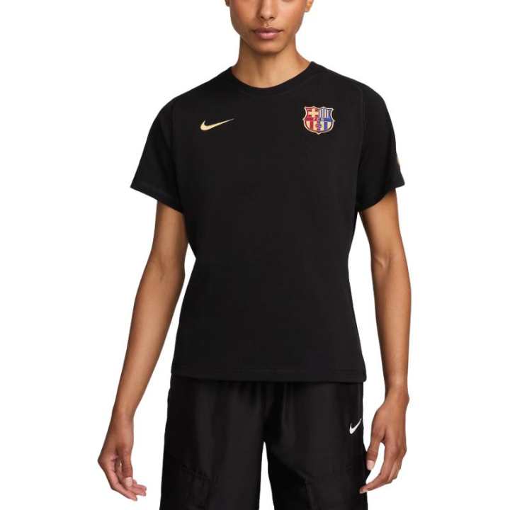 Nike Nike Barcelona SS24 Soccer Jersey Women's Black Gold