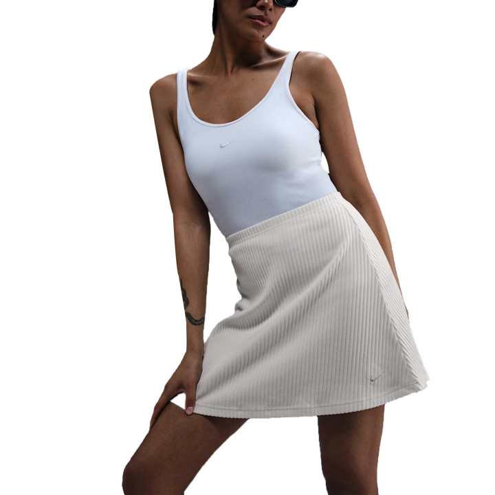 Nike Nike SportswearSwoosh Casual Short Skirts Women's Ecru