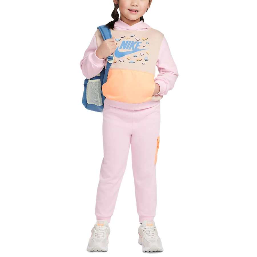 Nike Nike Casual Sportswear Woven SS25 Pink Clothing Sets Children Aged 3 7 Years Old