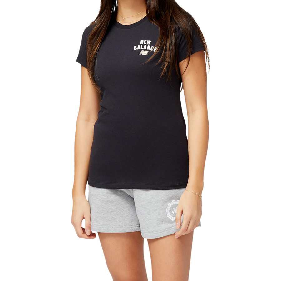 New Balance New Balance Athleisure Regular T Shirt Women's Black