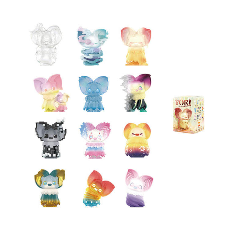 POP MART POP MART Yoki Instant Collection Mystery Boxes Single Mystery Box/Whole Box 12 Pcs