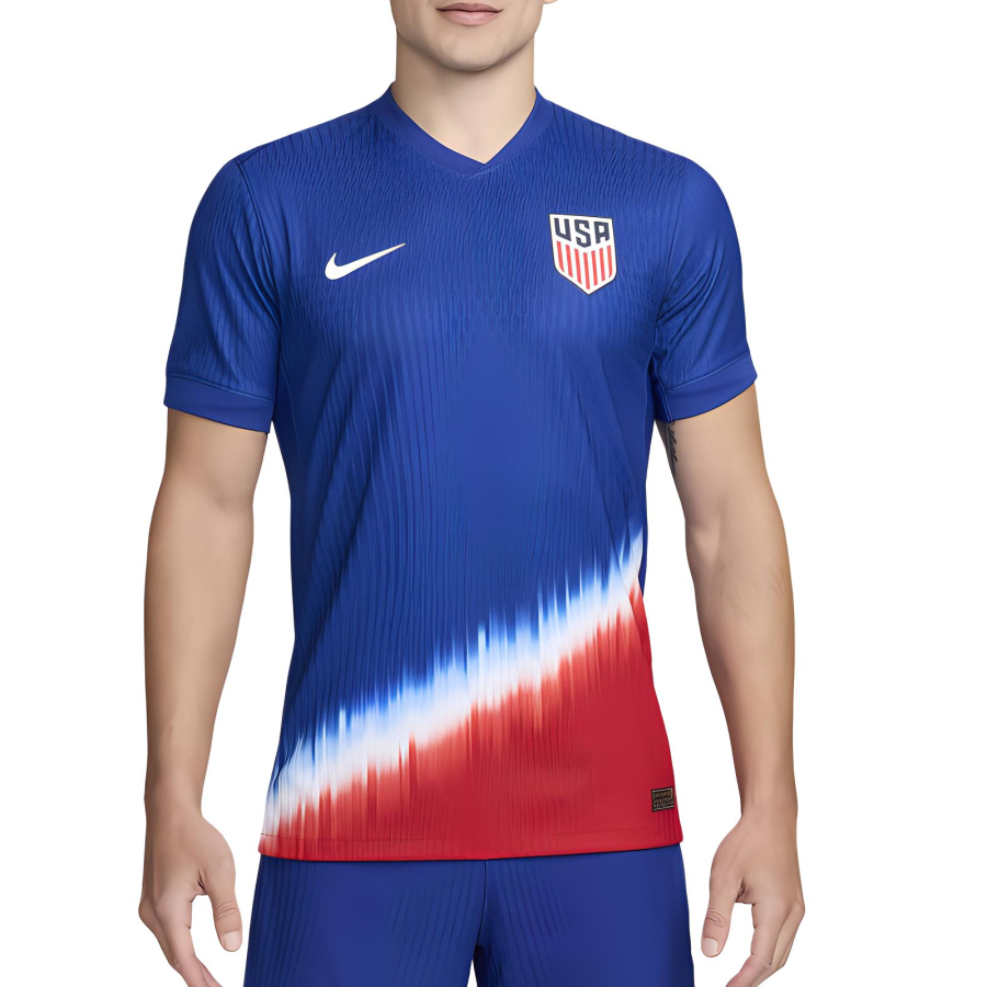Nike Nike United States National Team Dri FIT ADV Soccer Authentic Jersey Soccer Jersey Men's Blue