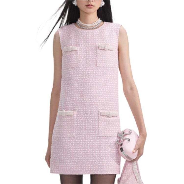 Self-portrait Self portrait Sleeveless Dress Women's Pink