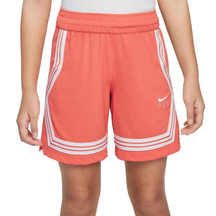 Nike Nike Fly Crossover Shorts Teenagers Pink Orange