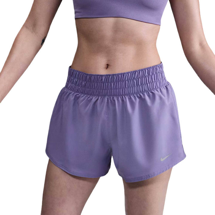 Nike Nike One Women's Dri FIT Mid Rise 3' Brief Lined Shorts