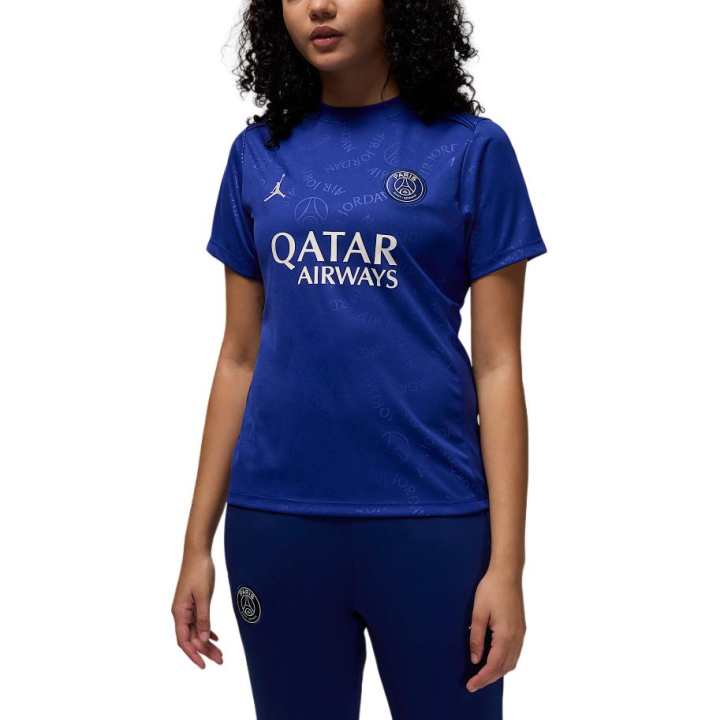 Jordan Jordan Paris Saint-Germain Academy Pro Fourth Women's Jordan Dri-FIT Soccer Short-Sleeve Pre-Match Top