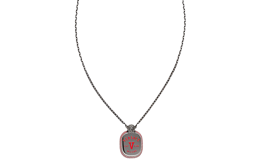 VERSACE VERSACE Necklaces Men's Silver