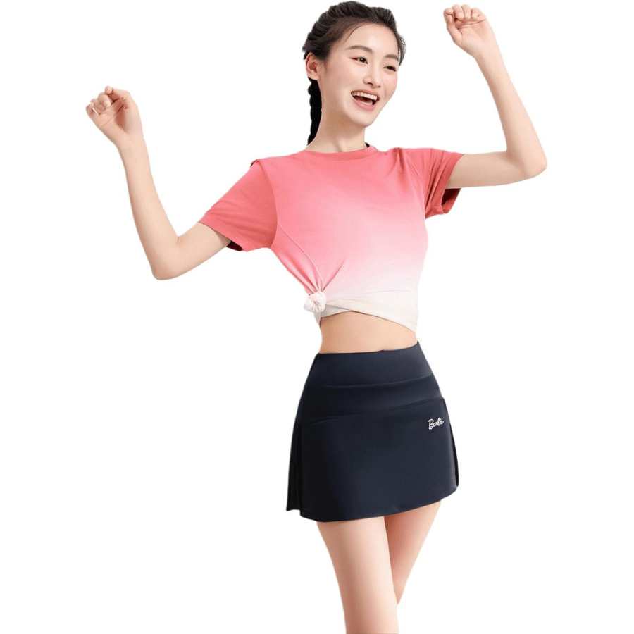Barbie Fitness Sets Women's Crew Neck Moderate