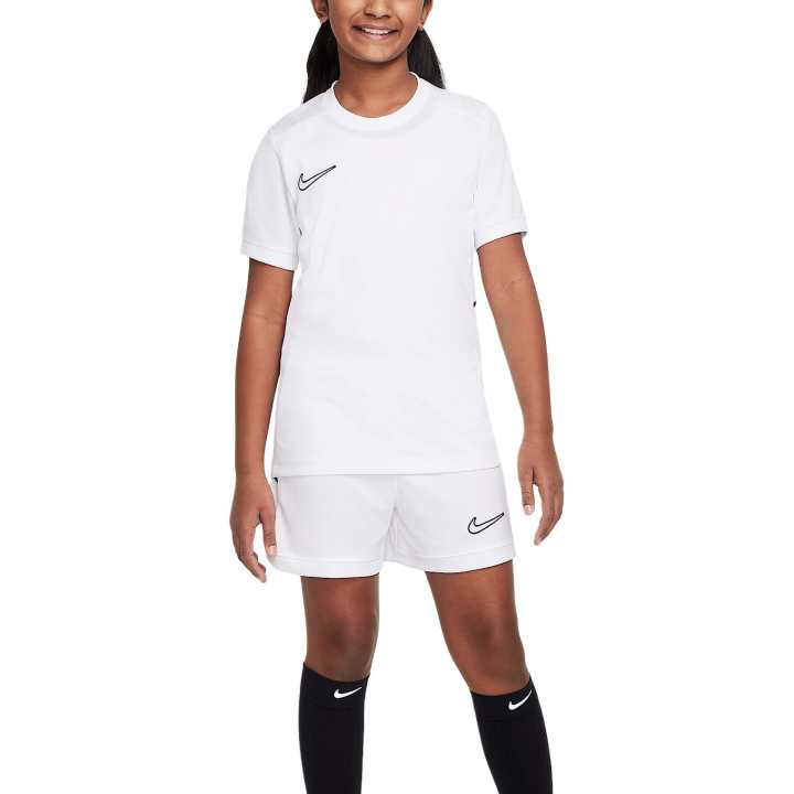 Nike Nike Dri FitAcademy T Shirt White/Black Teenagers