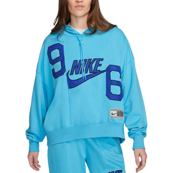 Nike Nike Sweatshirts Women's Blue Hooded Moderate Regular