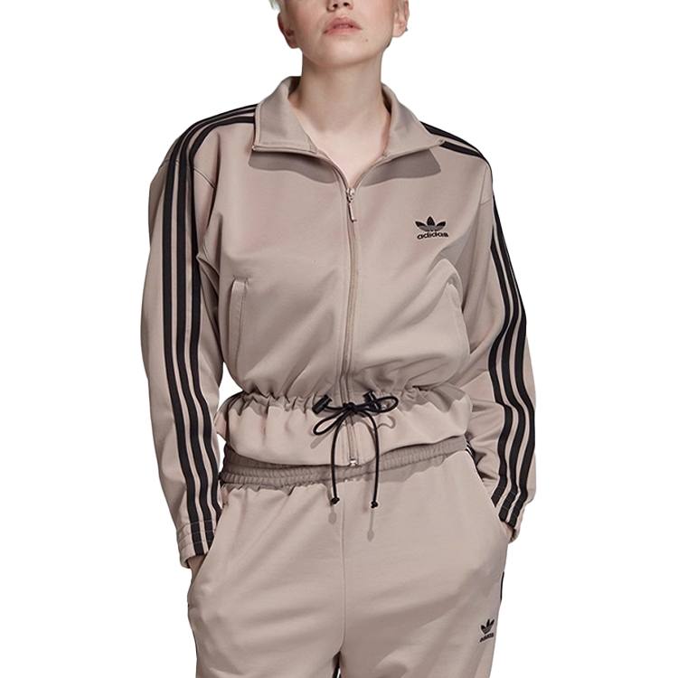 Adidas Originals TRACK TOP Jackets & Coats Women's Light Gray