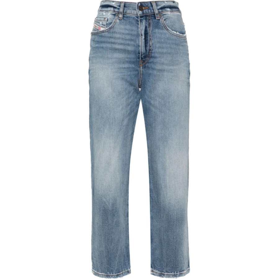 DIESEL 2016 D-Air 0pfar Low-rise Cropped Jeans
