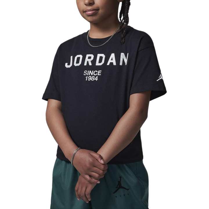 Jordan Jordan Grade School T Shirts Crew Neck Moderate