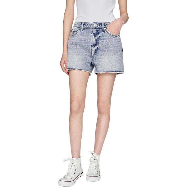 Lee Lee Denim Shorts Women's Light Blue