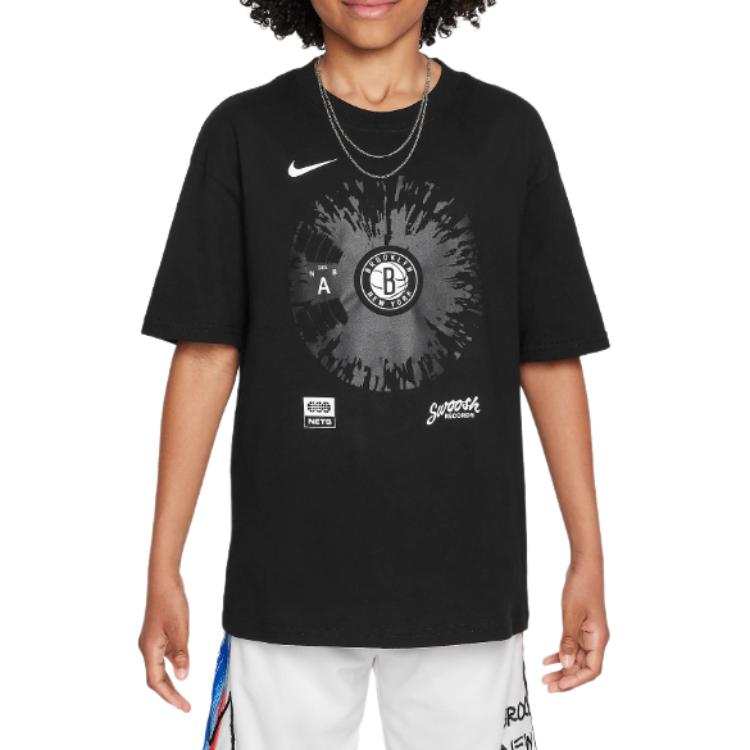 Nike Nike x NBA Brooklyn NetsMax90 T Shirt Black Teenagers
