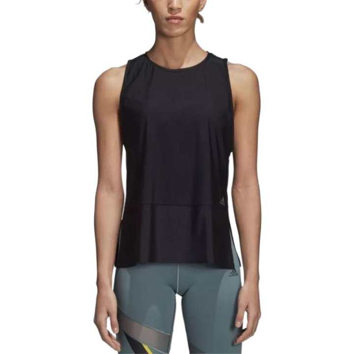 Adidas Adidas Tank Tops Women's Black Crew Neck Moderate Other