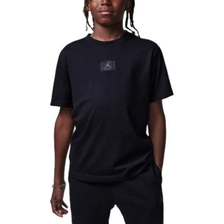 Jordan Jordan Flight Patch T Shirt Black Teenagers
