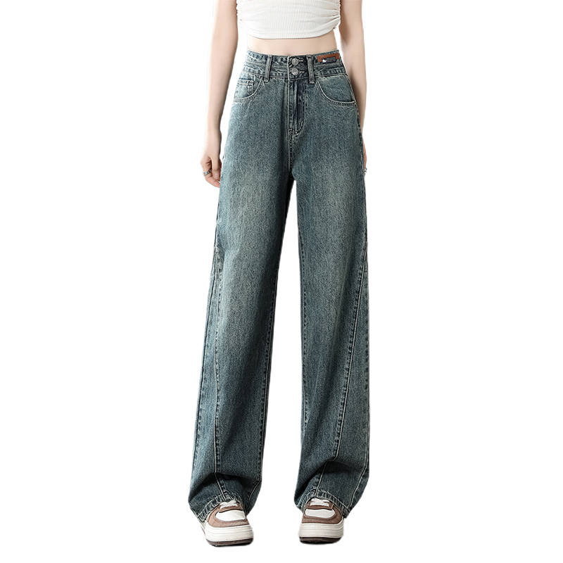 BALENO Jeans Women's Blue Moderate Straight Fit Pants