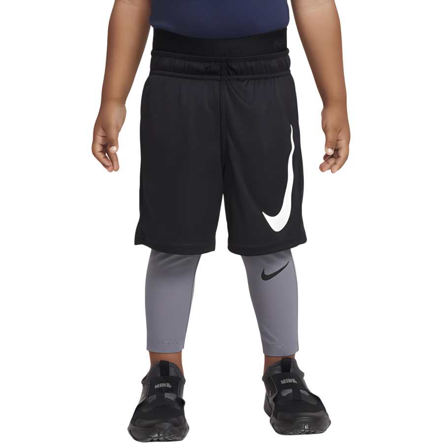 Nike Nike Dri FitPro Shorts Children Aged 3 7 Years Old Smoke Gray