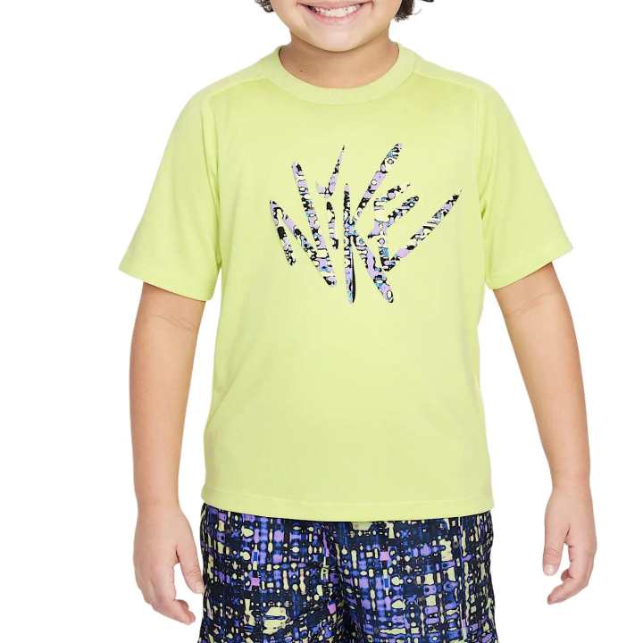 Nike Nike T Shirt Yellow Children Aged 3 7 Years Old