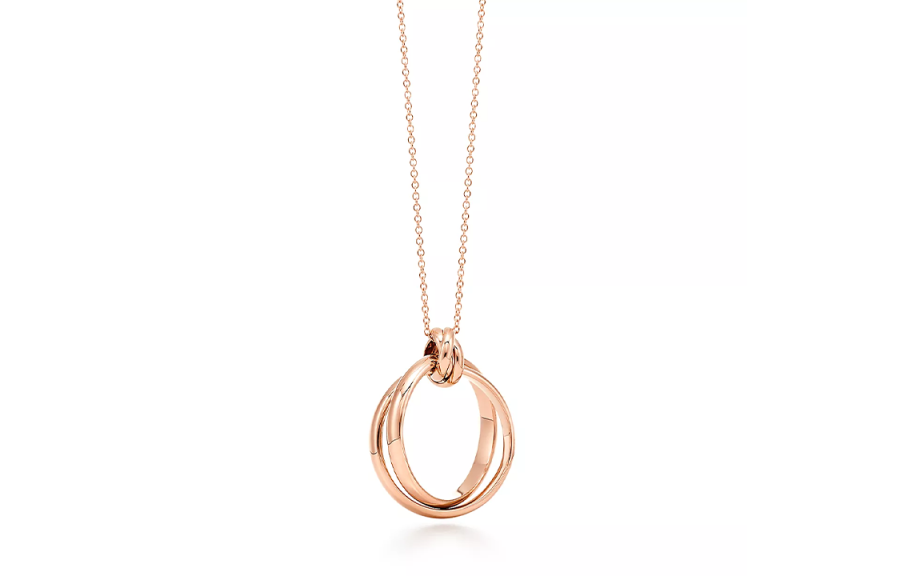 TIFFANY & CO. Paloma's Melody Necklaces Women's Rose Gold