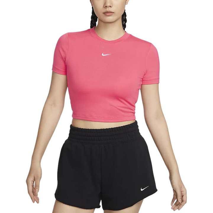Nike Nike Sportswear Essentials T Shirt Women's Aster Pink