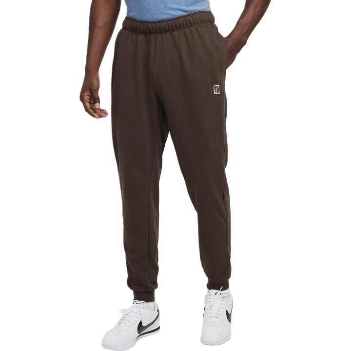 Nike Nike COURT HERITAGETennis FW24 Knitted Sweatpants Men's Brown
