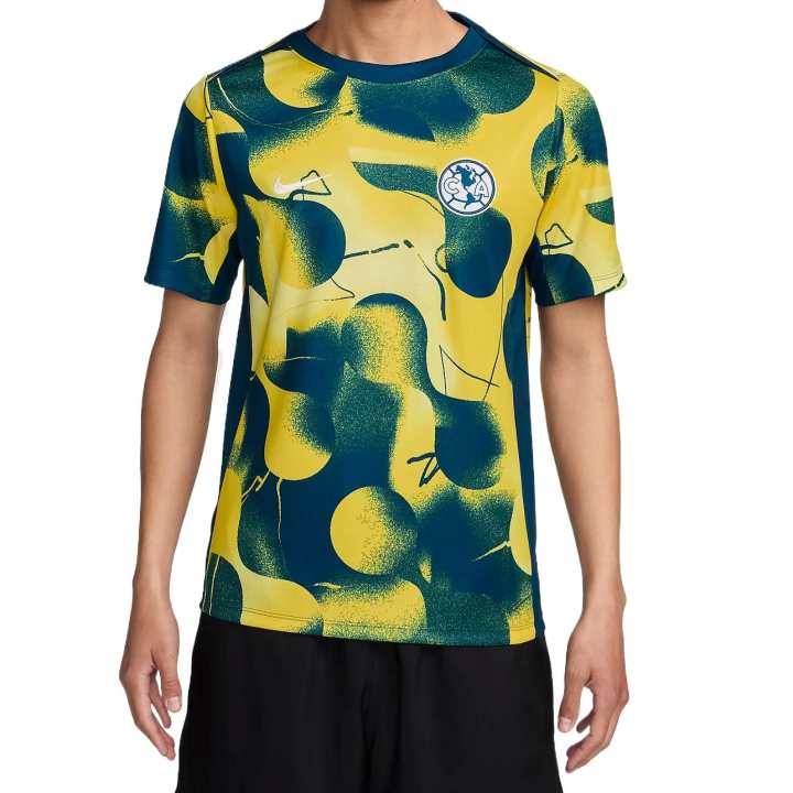 Nike Nike America Academy Pro Dri FIT Soccer Jersey Men's Lemon Chiffon/White