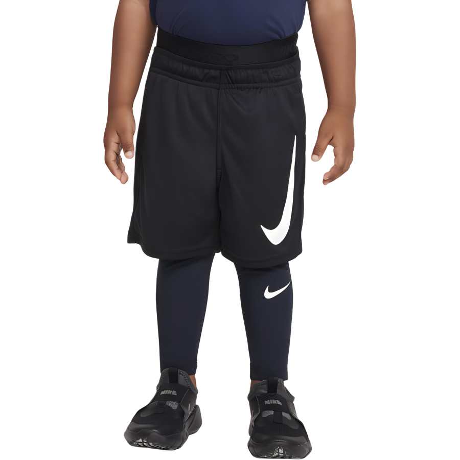 Nike Nike Dri FitPro Shorts Children Aged 3 7 Years Old Black